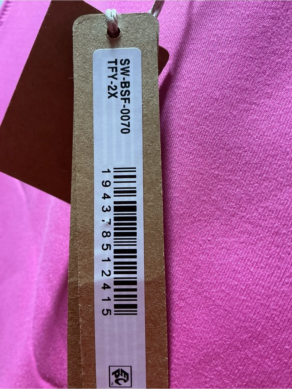 Skims full length swim size 2X COLOR TAFFY NWT